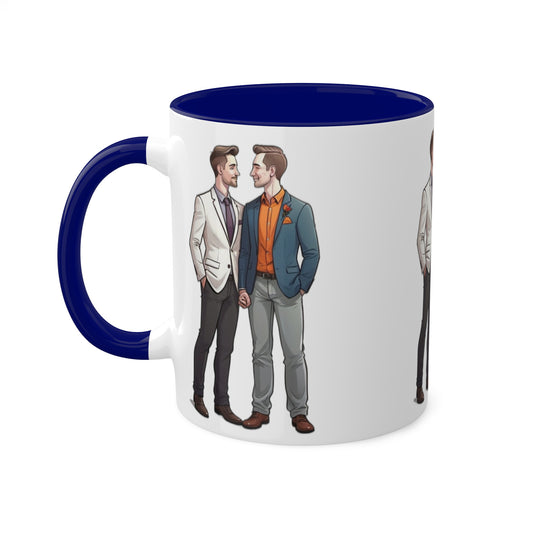 LGBT Couples - Colourful Mugs, 11oz - Design 060