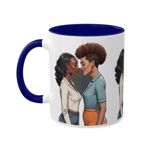 LGBT Couples - Colourful Mugs, 11oz - Design 010