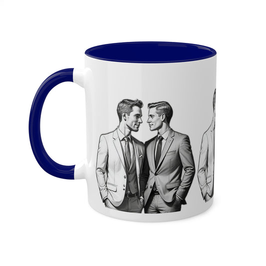 LGBT Couples - Colourful Mugs, 11oz - Design 062