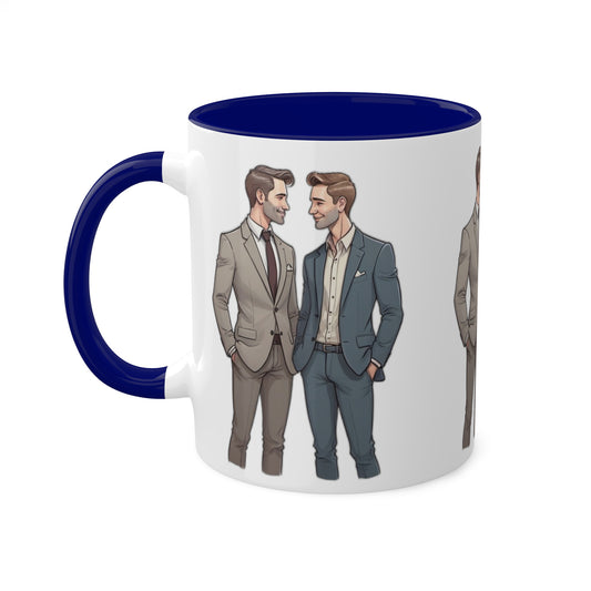 LGBT Couples - Colourful Mugs, 11oz - Design 063