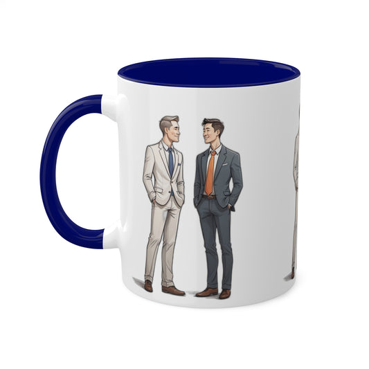 LGBT Couples - Colourful Mugs, 11oz - Design 071