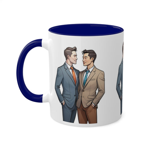 LGBT Couples - Colourful Mugs, 11oz - Design 072