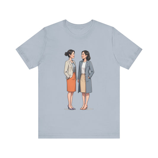 Unisex Jersey Short Sleeve Tee - Design 001 - LGBT Couples