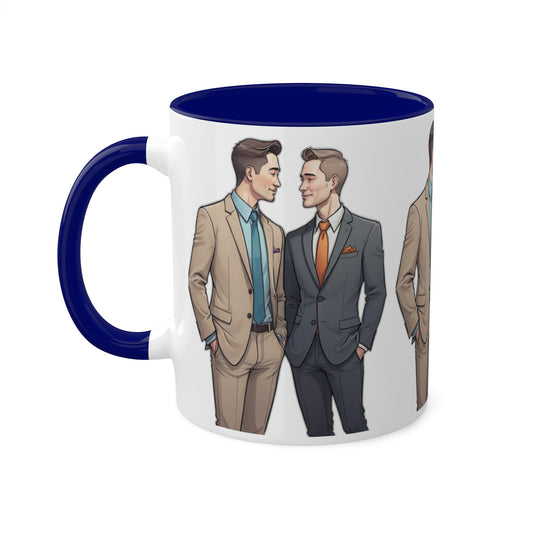LGBT Couples - Colourful Mugs, 11oz - Design 068