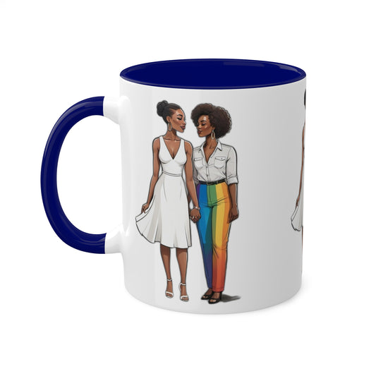 LGBT Couples - Colourful Mugs, 11oz - Design 014